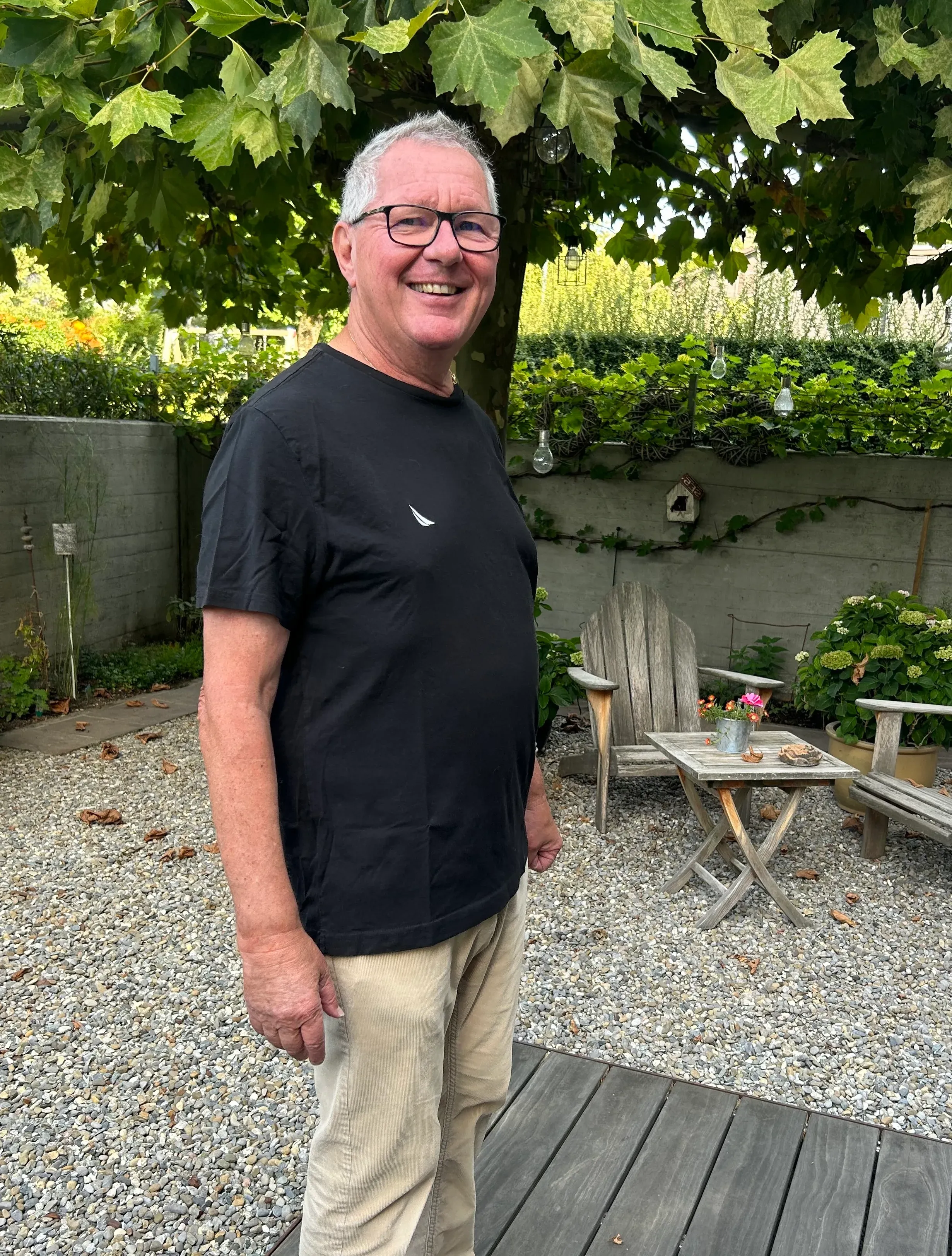 Manfred nach 8 Monaten Behandlung
