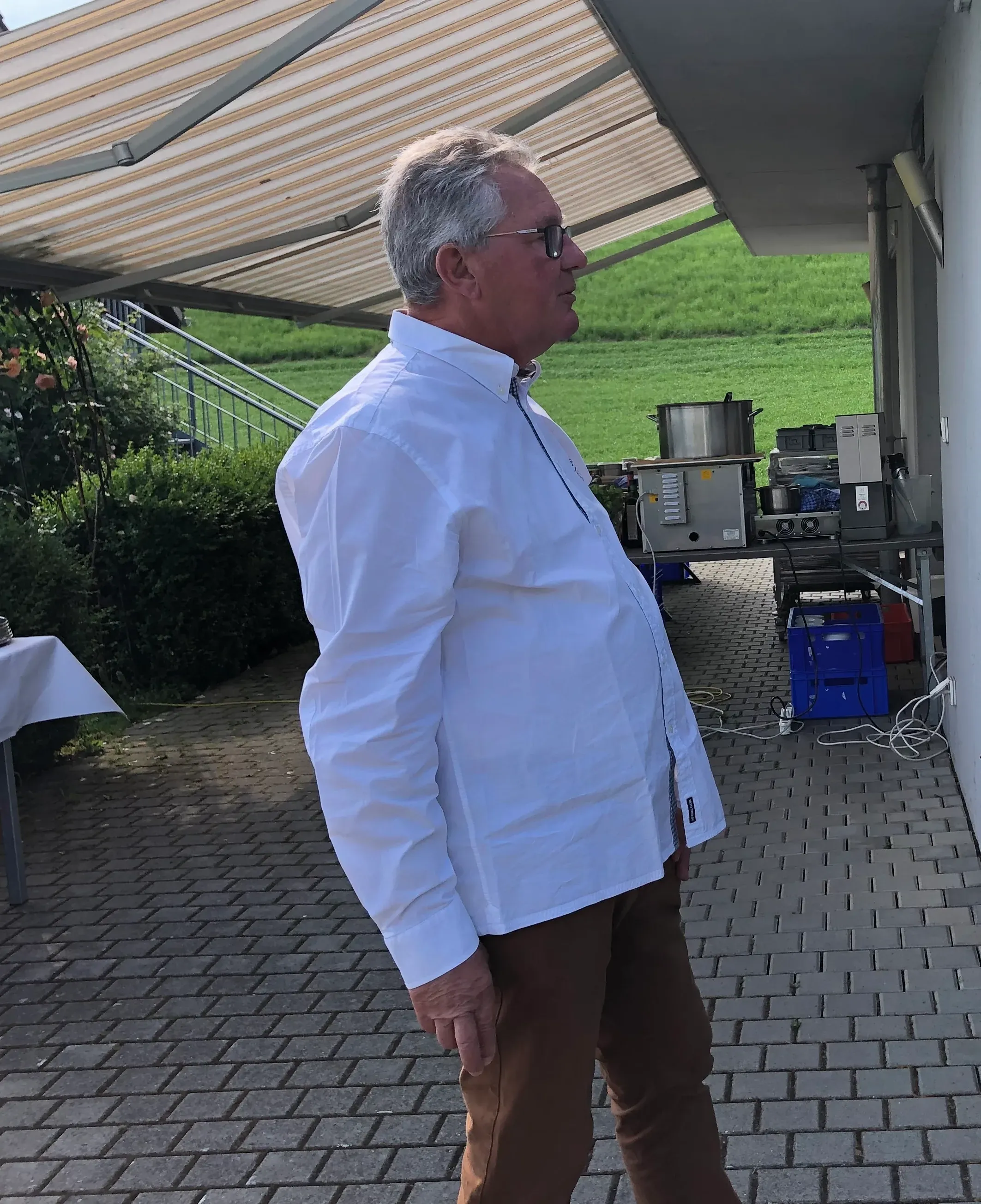 Manfred vor der Behandlung