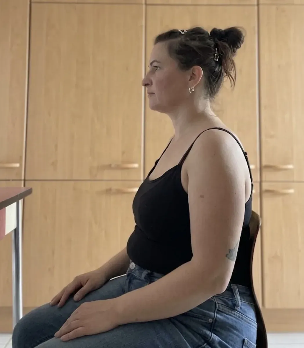 Mary nach 3 Monaten Behandlung