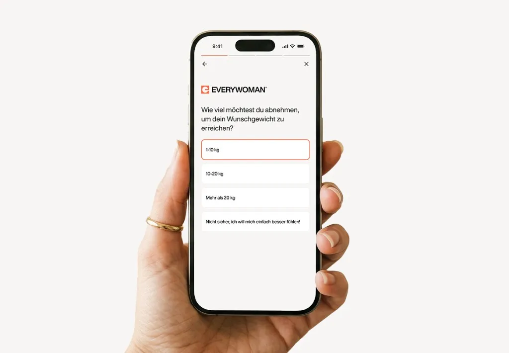 Smartphone mit Online-Fragebogen